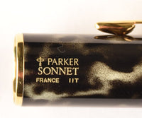 Parker Sonnet in Laque Moonbeam - Medium 18k gold nib