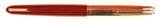 Parker 51 Custom in light burgundy, gold cap - Medium nib
