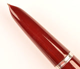 Parker 51 Classic in light burgundy, Steel cap - Fine nib