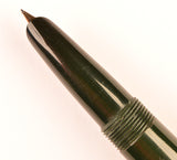 Wyvern 404 in dark green, c1950 - Medium nib