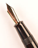 Conway Stewart 58 Duro in black, gold trim - Fine nib