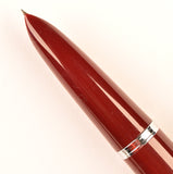Parker 51 Classic in light burgundy, Steel cap - Extra fine nib