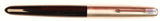 Parker 51 Classic in black, steel cap - Italic nib