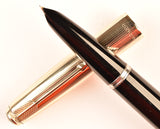 Parker 51 Custom in black, gold cap - Extra Fine nib