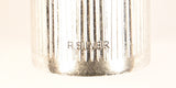 Parker 51 Custom (RS) in black, Rolled Silver cap - Medium nib