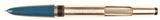 Parker 51 Classic in teal blue, Steel cap - Fine Oblique nib
