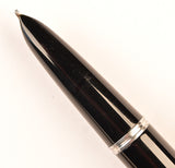 Parker 51 Classic in black, Steel cap - Stub nib