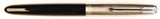 Parker 51 Classic in black, Steel cap - Stub nib