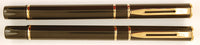 Waterman Laureat Mk2 pen and rollerball in Black Laque - Broad nib