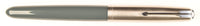 Parker 51 Classic in grey, Steel cap - Medium nib
