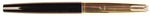 Parker 51 Custom Mk2 in black, Gold cap - Medium nib