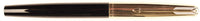Parker 51 Custom Mk2 in black, Gold cap - Medium nib