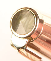 Parker 51 Custom in grey, gold cap - Fine nib