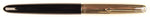 Parker 51 Custom in black, gold cap - Stub nib