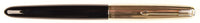 Parker 51 Custom in black, gold cap - Stub nib
