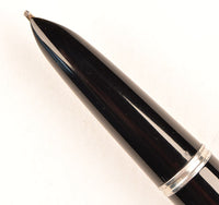 Parker 51 Custom in black, gold cap - Stub nib
