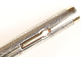 Wahl pen and pencil set in silver/vermeil, boxed - Broad flexible nib