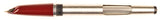 Parker 51 Custom in light burgundy, gold cap - Medium nib