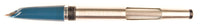 Parker 51 Classic in teal blue, Steel cap - Medium nib
