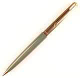 Parker 51 Custom Pencil in grey - gold cap - 0.9mm leads