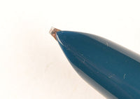 Parker 51 Classic in teal blue, steel cap - Italic nib