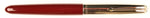 Parker 51 Custom in light burgundy, gold cap - Extra Fine nib