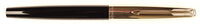 Parker 51 Custom Mk2 in black, Gold cap - Medium nib