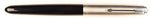 Parker 51 Classic in black, steel cap - Medium nib