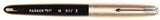 Parker 51 Classic in black, Steel cap - Medium nib