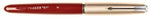 Parker 51 Classic in light burgundy, Steel cap - Medium nib