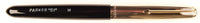 Parker 51 Custom in black, gold cap - Medium nib