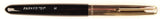 Parker 51 Custom in black, gold cap - Medium nib