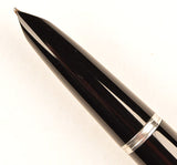 Parker 51 Custom in black, gold cap - Medium nib