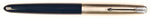 Parker 51 Classic in midnight blue, Steel cap - Fine nib