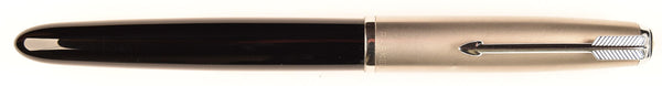 Parker 51 Classic in black, Steel cap - Broad stub nib