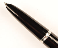 Parker 51 Classic in black, Steel cap - Broad stub nib