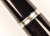 Parker 51 Classic in black, Steel cap - Broad stub nib