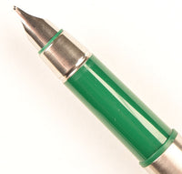 Parker 25 Flighter with green trim - Medium nib