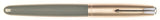 Parker 51 Classic in grey, Steel cap - Medium nib