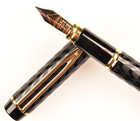 Waterman Man 100 Opera in black - Fine 18k bicolour nib