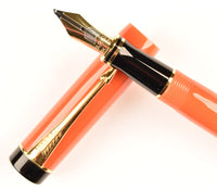 Parker Duofold International in red - Medium nib