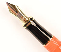 Parker Duofold International in red - Medium nib