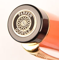 Parker Duofold International in red - Medium nib