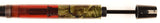 De La Rue Onoto 6233 Semi-Transparent pen in black veined green marble - Medium nib
