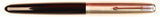 Parker 51 Classic in black, steel cap - Medium nib