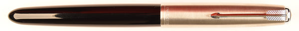 Parker 51 Classic in black, steel cap - Medium nib