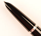 Parker 51 Classic in black, steel cap - Medium nib