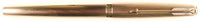 Parker 65 Presidential FP in 9k gold barley design - Medium+ nib