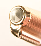 Parker 65 Presidential FP in 9k gold barley design - Medium+ nib
