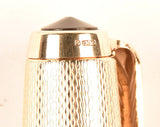 Parker 65 Presidential FP in 9k gold barley design - Medium+ nib